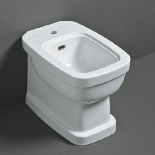 Evolution golvstående bidet med vägganslutning