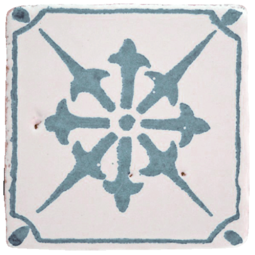 Lergods Mönster Templier Grön