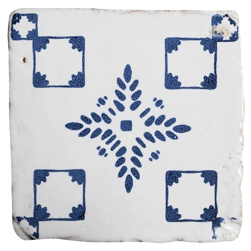 Lergods Mönster Lupin Blå