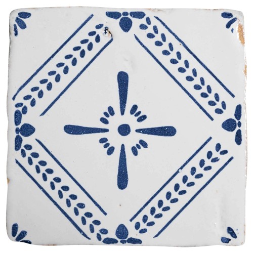 Lergods Mönster Pensee Blå