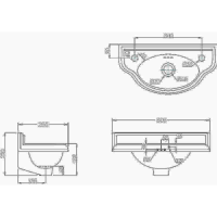Burlington Classic tvättställ JR