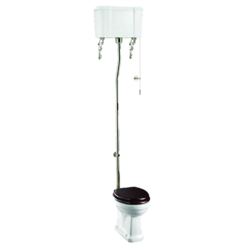 Burlington högspolande toalett