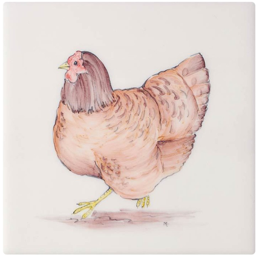 Djur med attityd Brown Hen