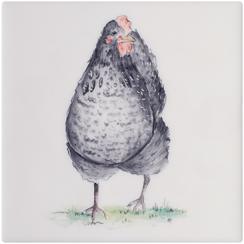 Djur med attityd Speckled Hen