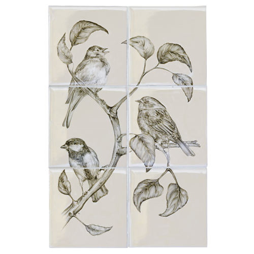 Brittiska Fåglar Panel A