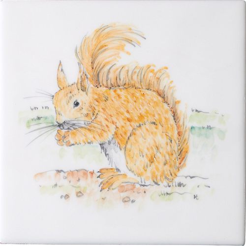 Engelskt Djurliv Squirrel 2