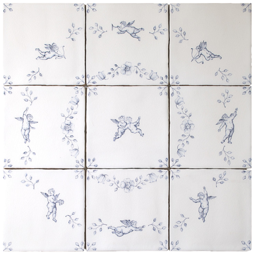 Amorini 9 tile Panel