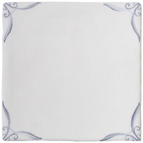 Delft Floral Corner Motif