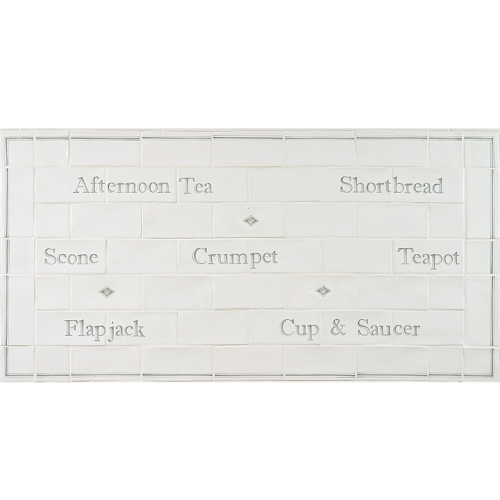 Ordpaneler Eftermiddagste med Diamantdekorer