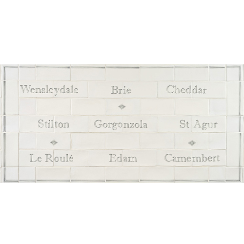 Ordpaneler Ostbricka med Diamantdekorer