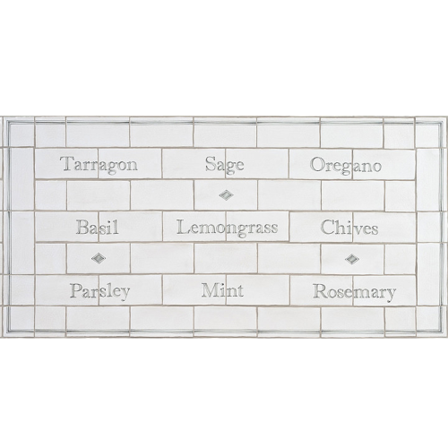 Ordpaneler Örtträdgård med Diamantdekorer