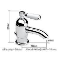 Fairfield tvättställsblandare V208