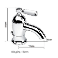 Fairfield tvättställsblandare V209 Fairfield tvättställsblandare V209