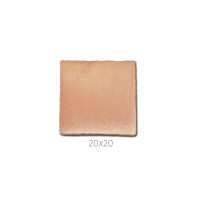 Spansk Terracotta Fyrkantig