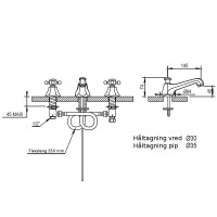 Ascott tvättställsblandare 35.260 Ascott tvättställsblandare 35.260