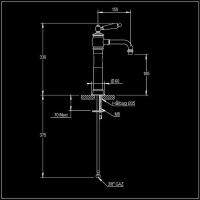 Horus Eloise tvättställsblandare 02.719 Horus Eloise tvättställsblandare 02.719