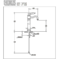 Horus Julia tvättställsblandare 01.719 Horus Julia tvättställsblandare 01.719