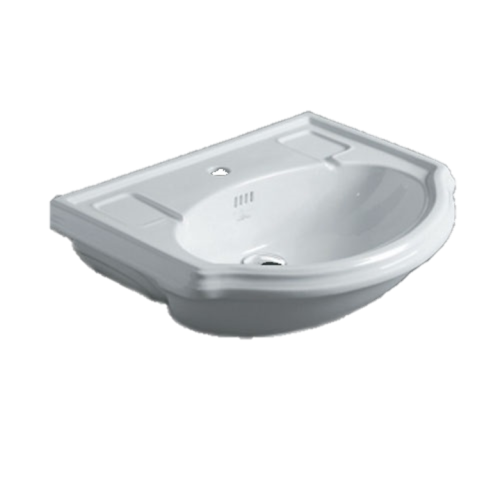 Arcade handfat för halv inbyggnad 67 cm