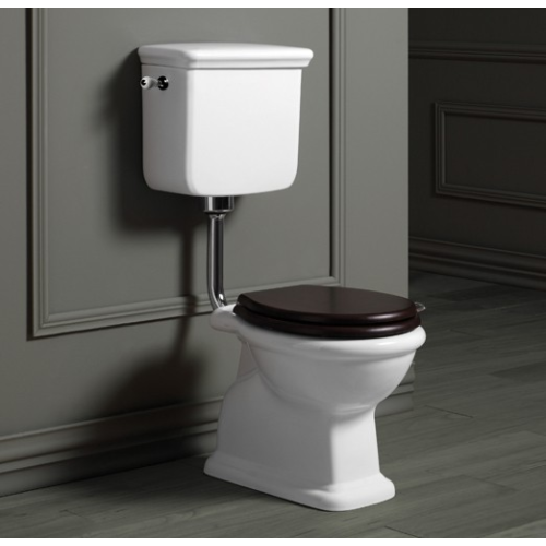 Lante lågspolande toalett