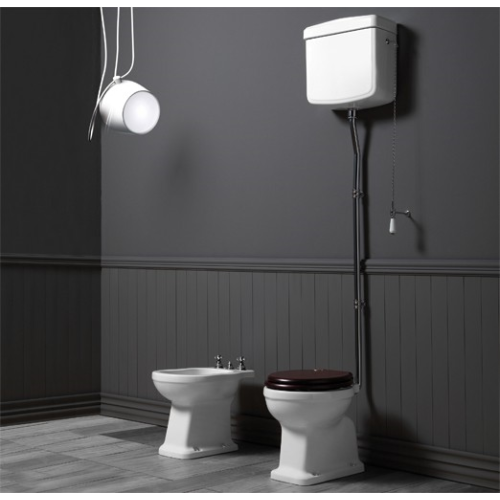 Londra högspolande toalett