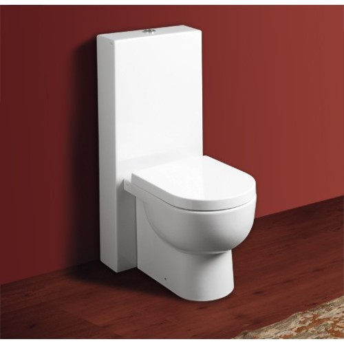 E-line golvstående toalett med CT-tank